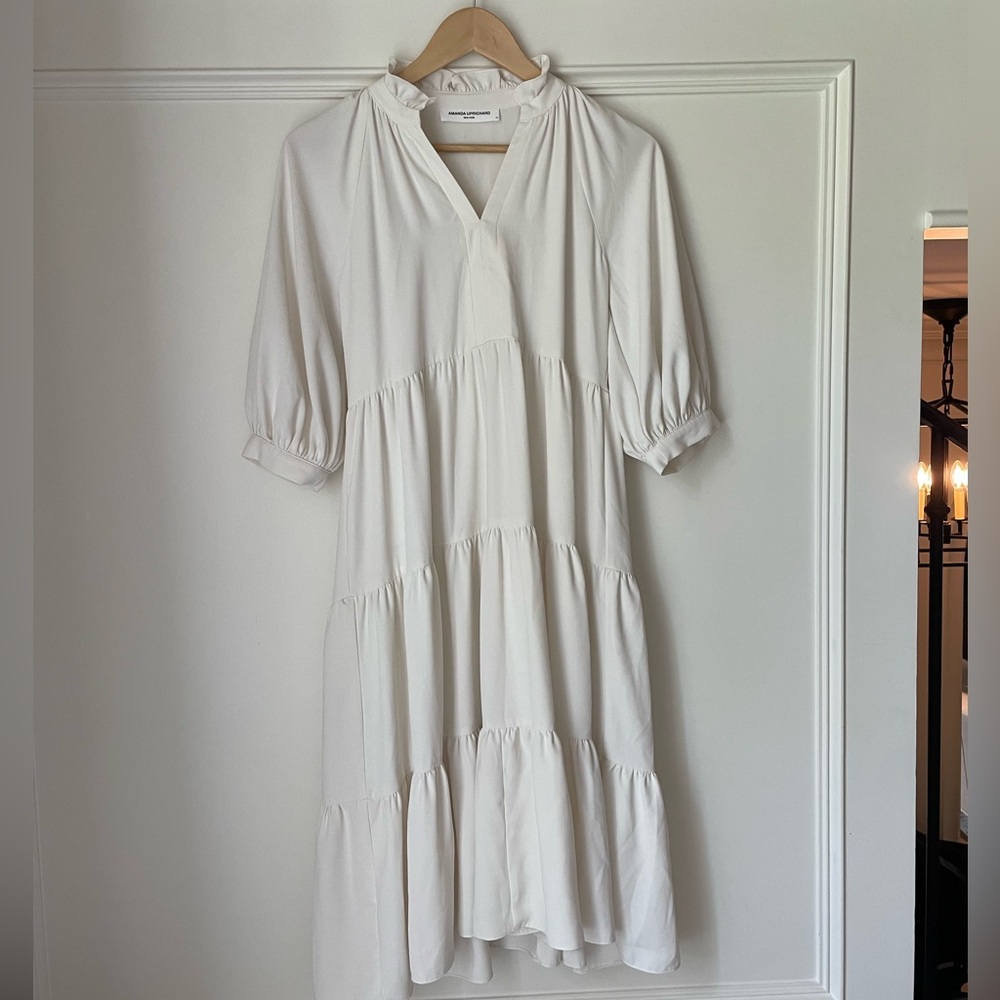 Amanda Uprichard saffron midi dress size XS